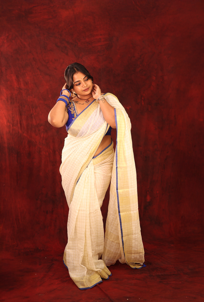 Mridula - Onam Linen Saree