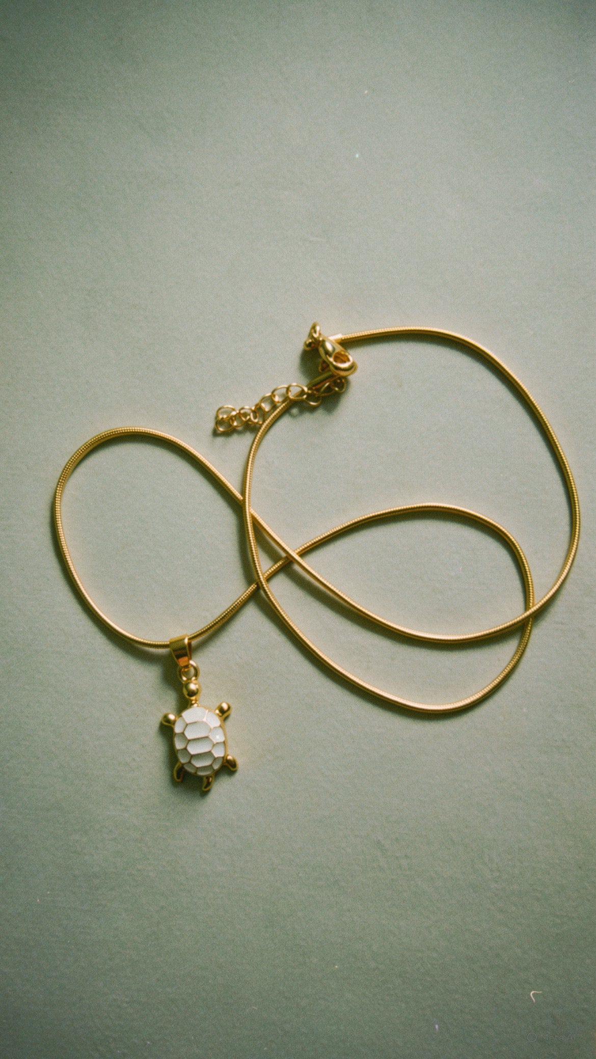 AI333 - Aurelia Turtle Pendant