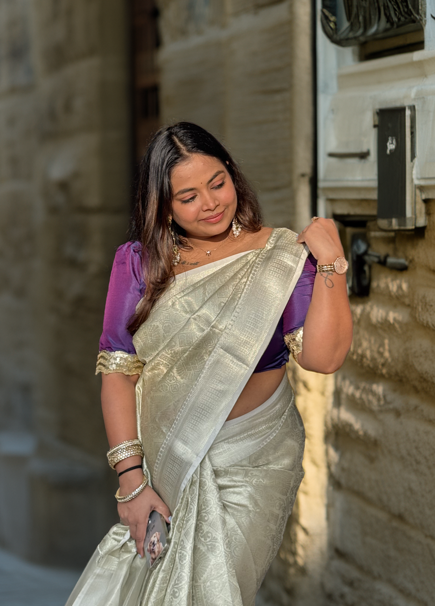 Mira Banarasi Tissue Saree