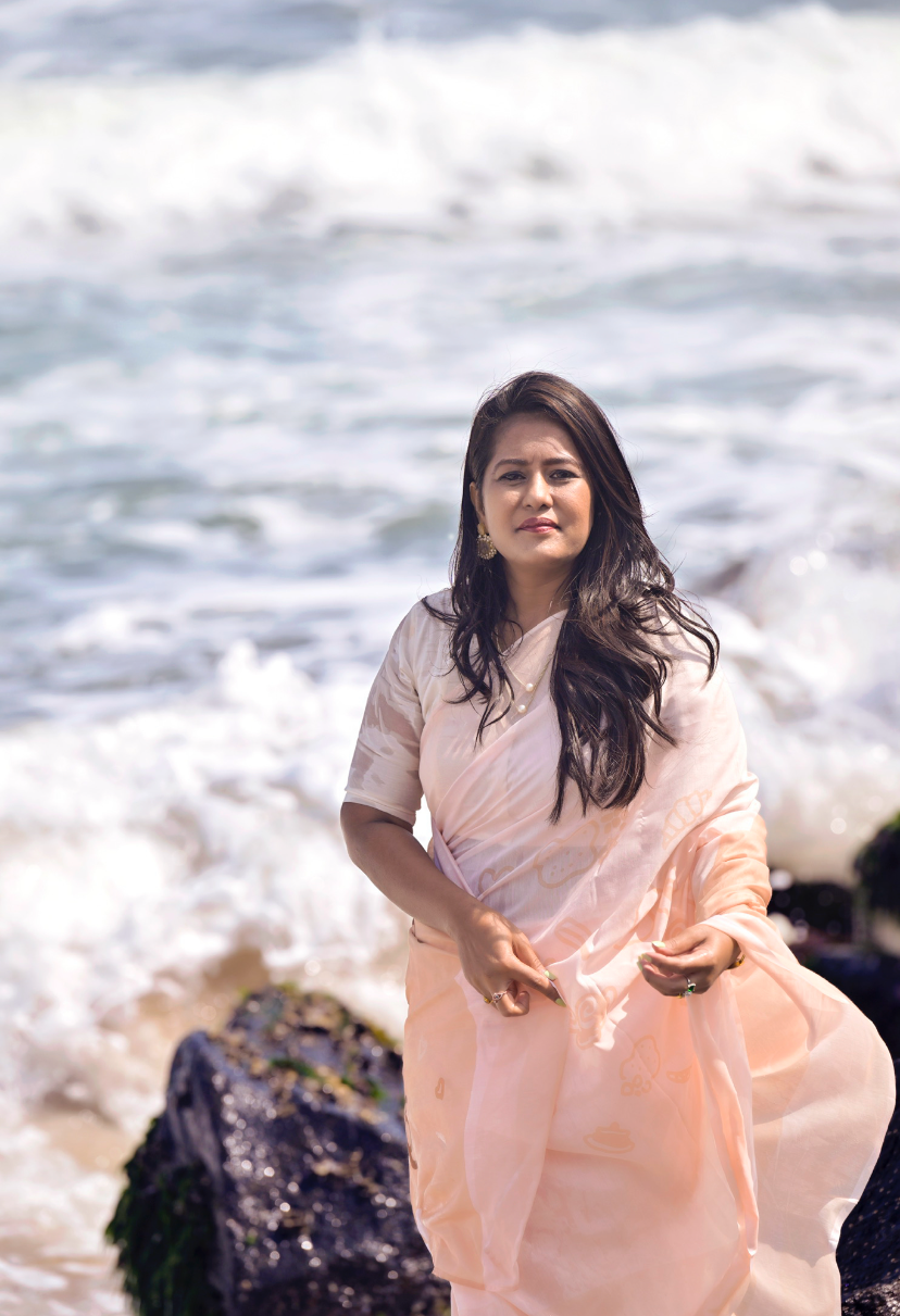 Chef’s kiss - Food Tribute saree