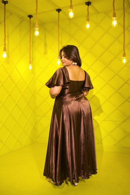 Selina - Premium Satin Maxi