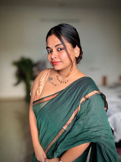 Keshi saree - Mul Saree