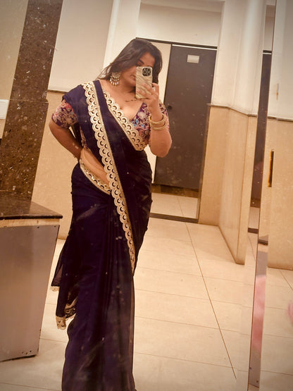 Saisha - Georgette Saree