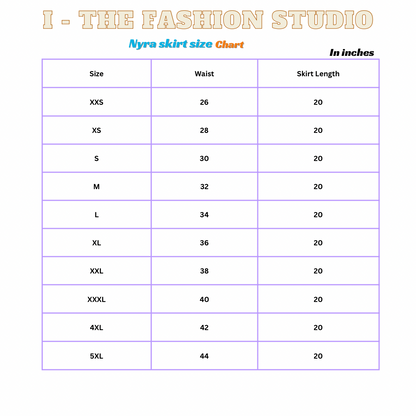 Nyra - Georgette Skirt