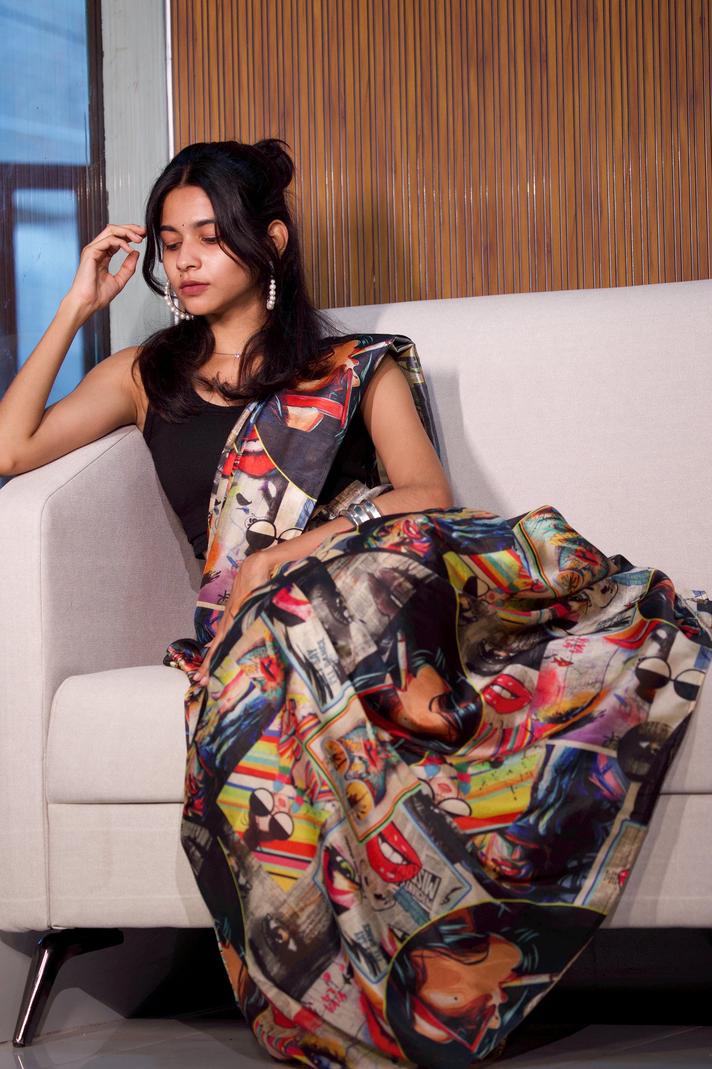 Ayra - Mango silk Saree