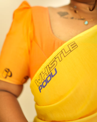 The CSK Saree - IPL Collection