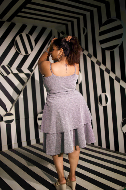 Fira Shimmer Lycra Dress