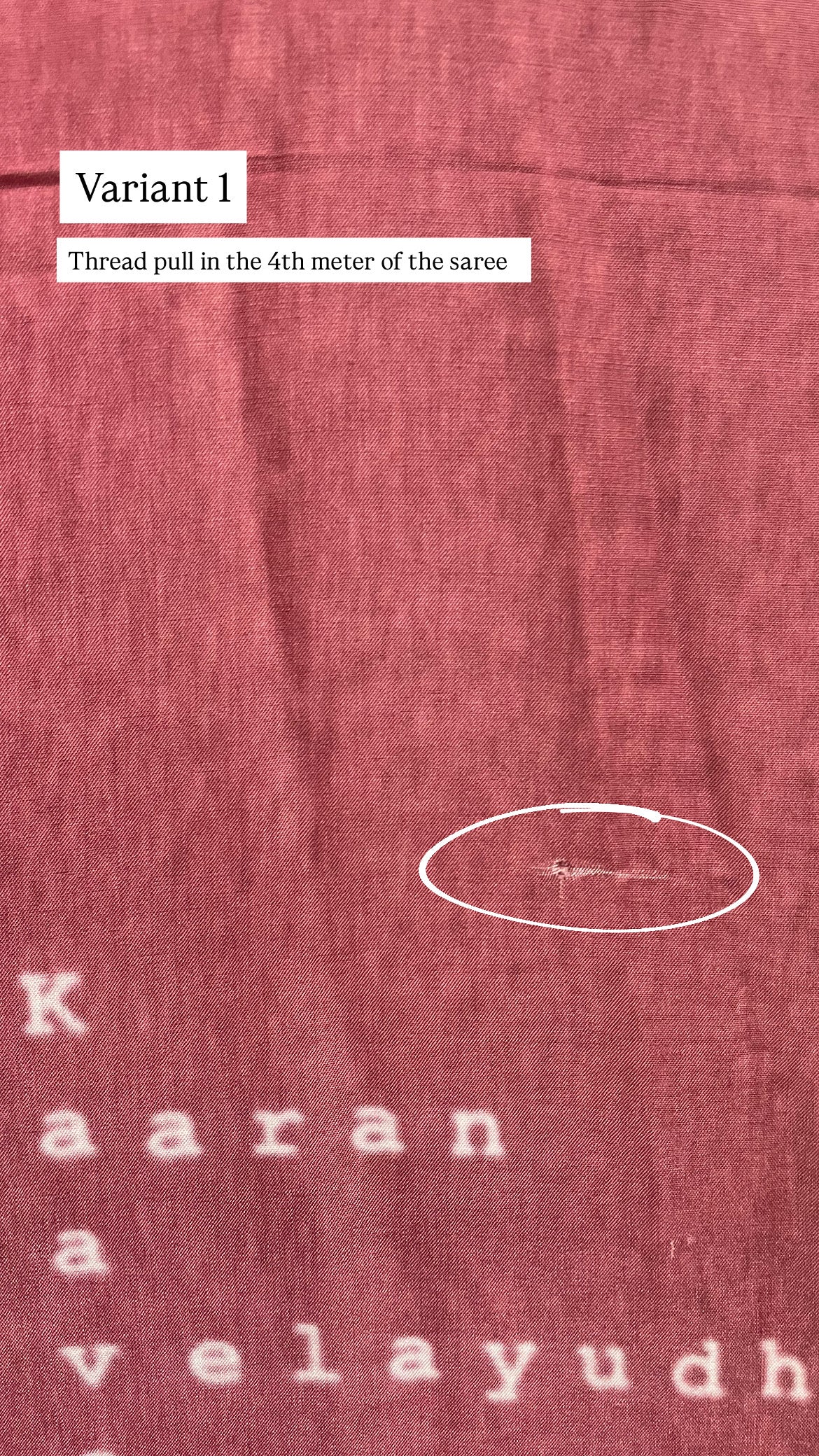 Thalapathy Saree - (Wabi Sabi)