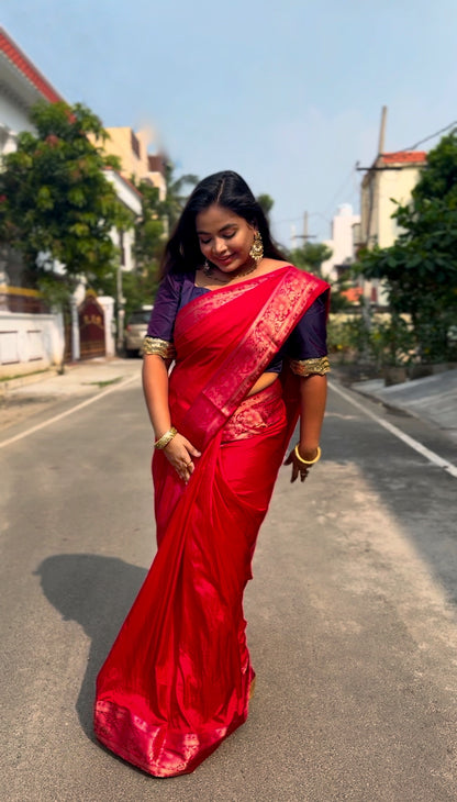 Ranya Viscose Chinon Saree