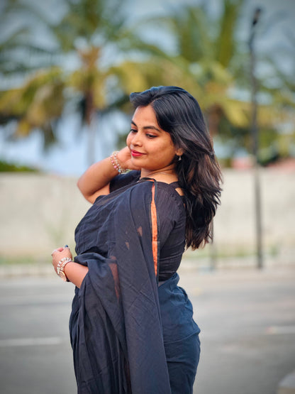 Keshi saree - Mul Saree