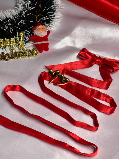 AI284 - Anti Tarnish Liquid Love Heart Earring