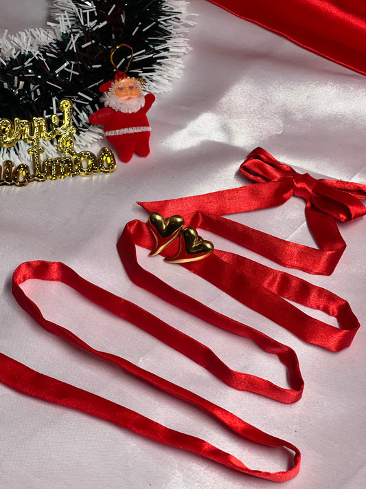 AI284 - Anti Tarnish Liquid Love Heart Earring