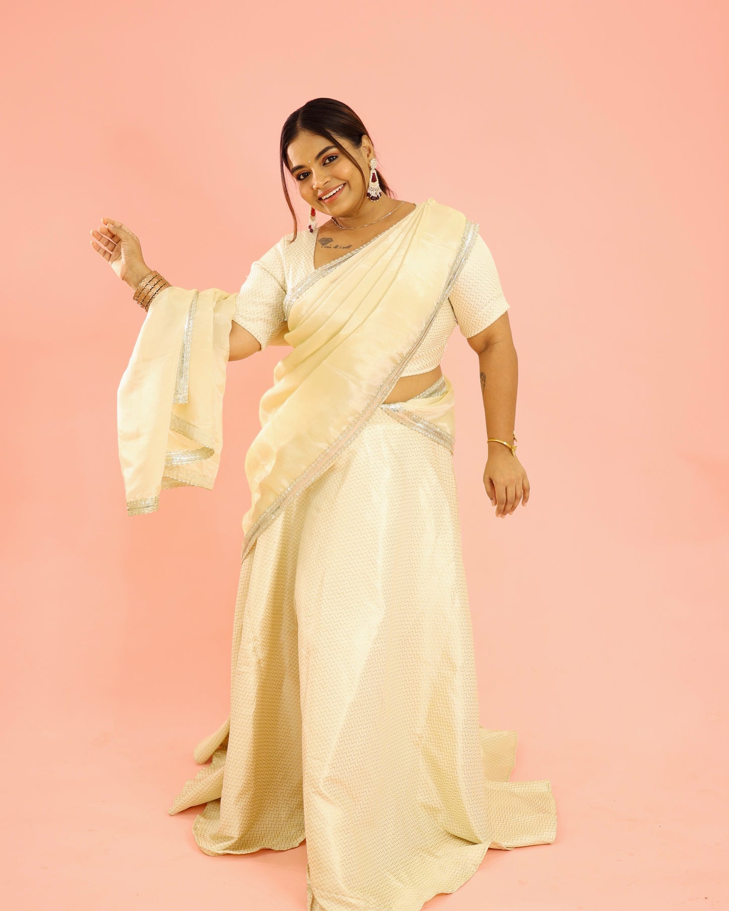 Mishka - Banarasi Half Saree