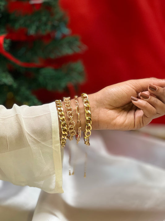 AI316 - Opulent Shine Bangle Quartet