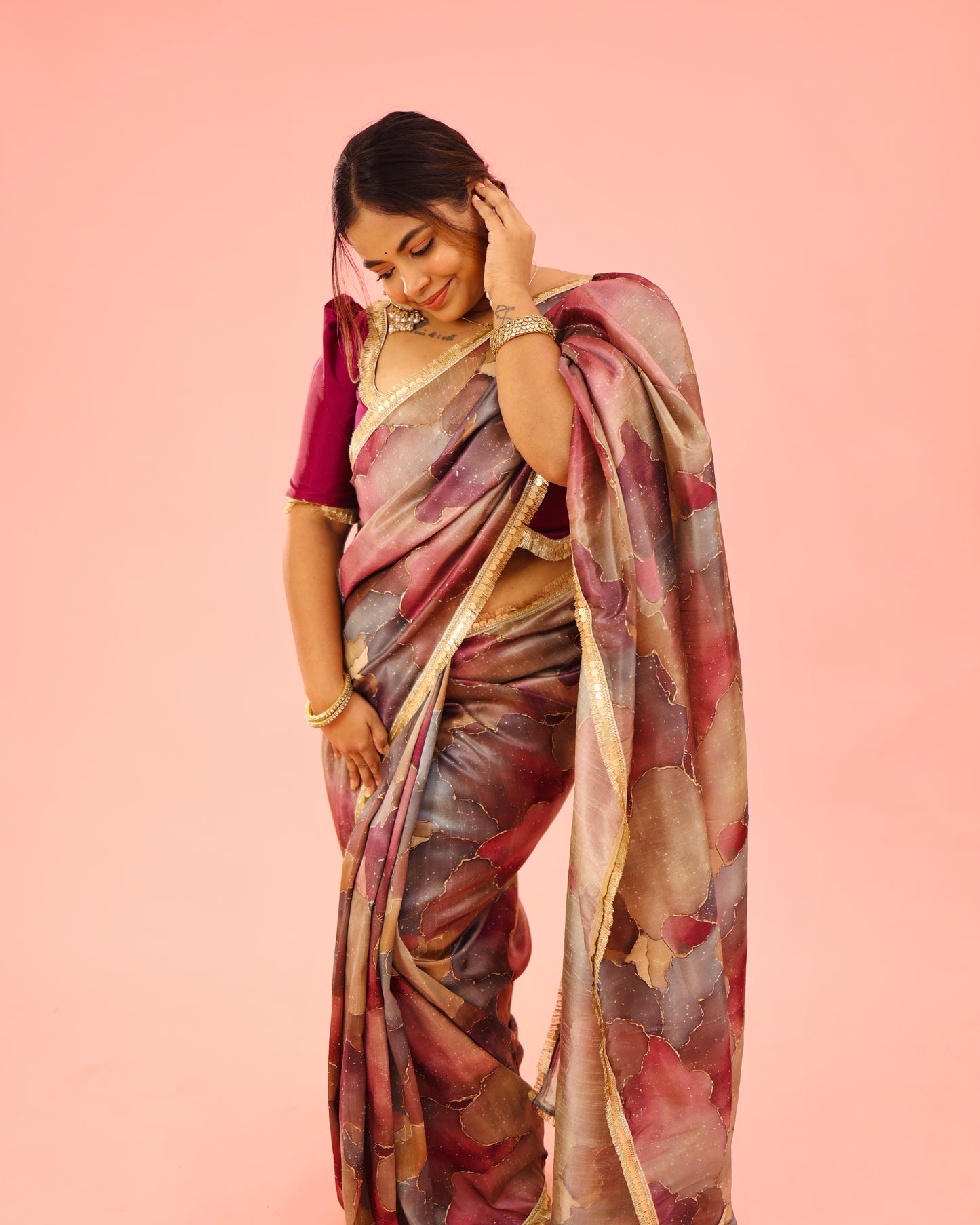 Aarohi- Mango Silk Saree