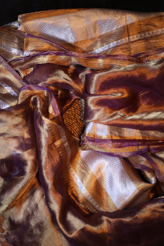 Tvesa - Pure Banarasi Tissue Silk Saree