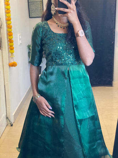 Lavira - Overlay Top And Skirt