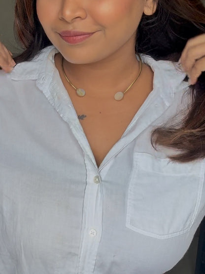 AI066 - Mother of Pearl - Choker