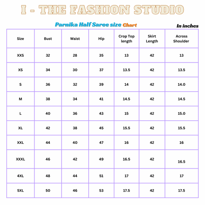 Parnika - Banarasi Tissue Silk Half Saree