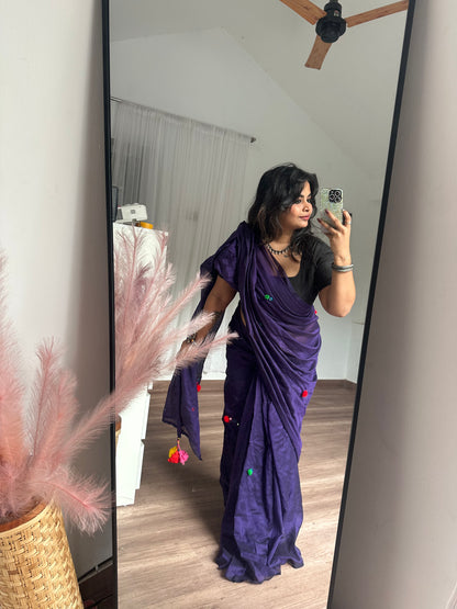 Vastra - Mul Cotton saree