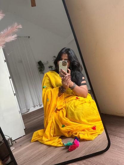 Vastra - Mul Cotton saree