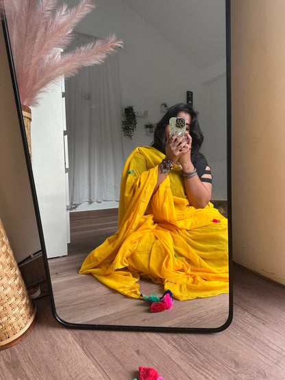 Vastra - Mul Cotton saree