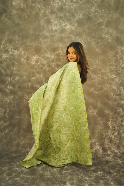 Sharini - Mango silk saree